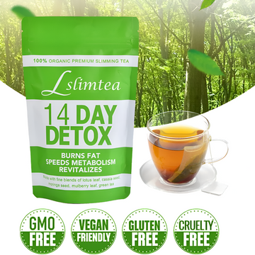 L Slim Tea 14 Day Detox Tea 100% Organic Premium Slimming Tea | Fat Burner | Slimming Tea | Detox Tea